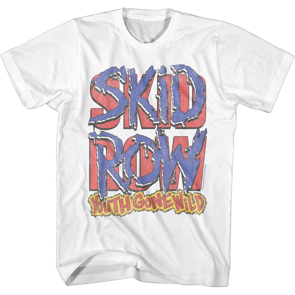 Retro Youth Gone Wild Skid Row Tshirt